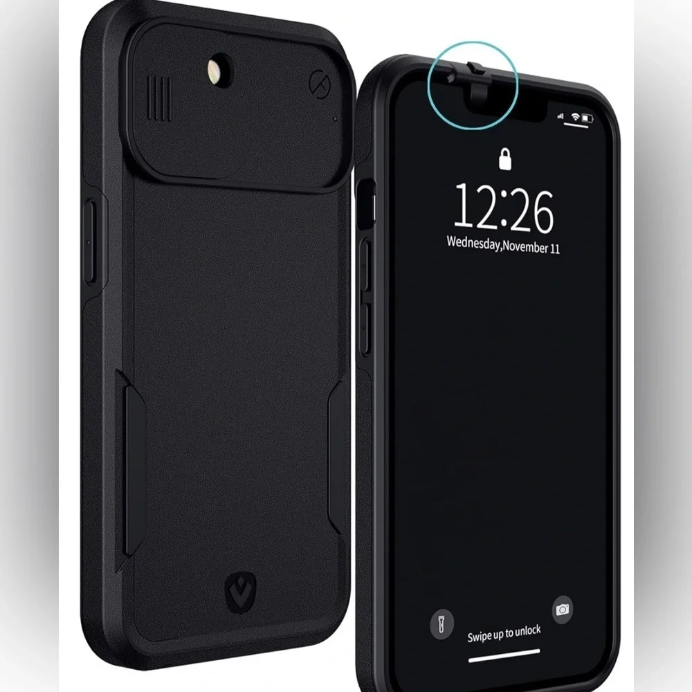 iPhone 13 Case with Camera Covers Front and Rear 📱 6-Foot Drop Proof 📲 EUC